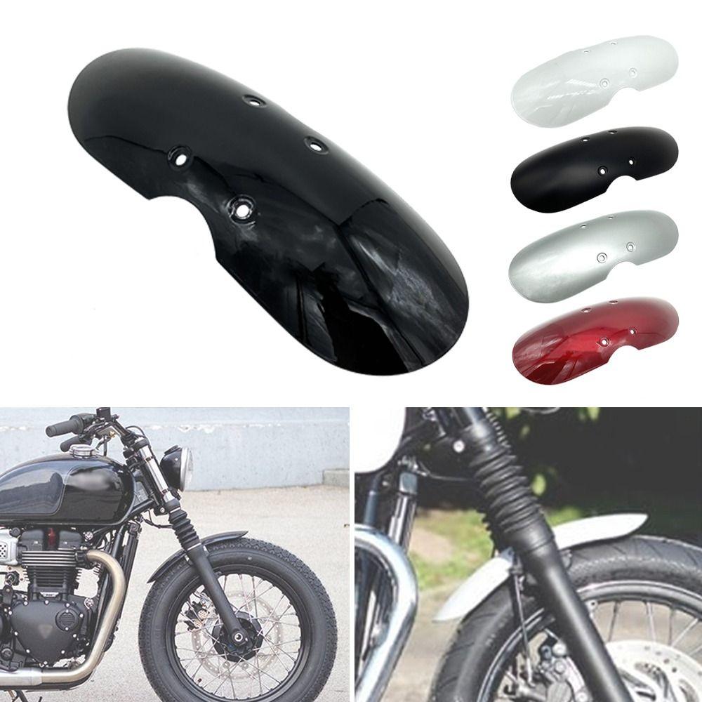 ABS Motorcycle Mask Splash Mudguard Short Retro Short Racer Mud Flap Guard  Motorbike Accessories