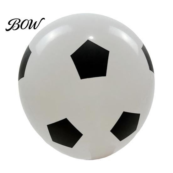 Explosion-proof Football Balloon 36 Inch Balloons, Explosion-Proof Latex Soccer Print Party Balloons Sports Theme Decor for Game Day, Fan A