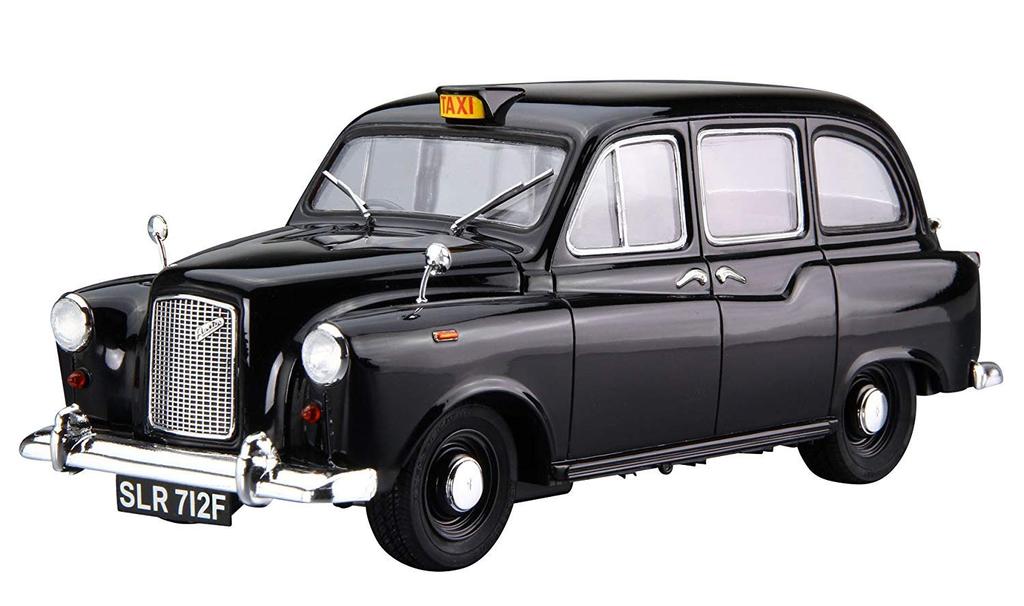 Aoshima Bunka Kyozai The Model Car 68 London Taxi 1968 Plastic Model 1/24 No. FX-4