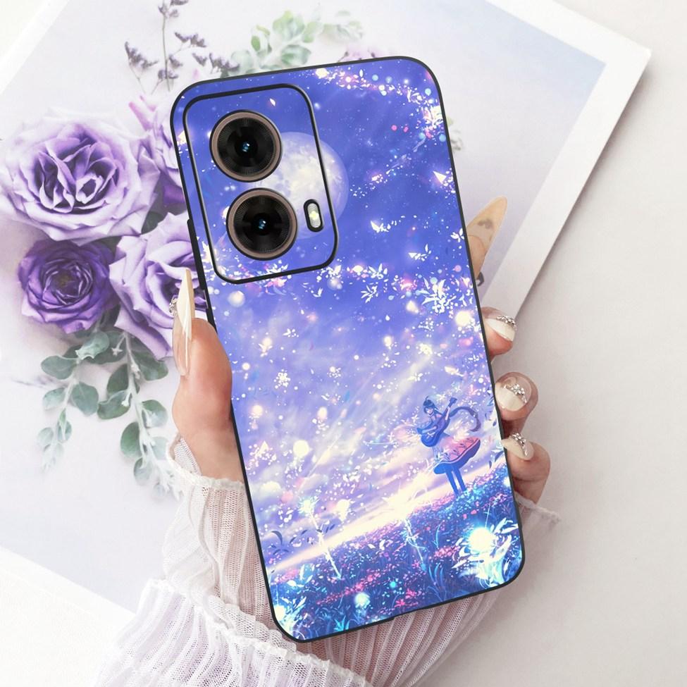 Schutzhülle für Motorola Moto G85 XT2427-3 Silikon, niedlich, modisch, lustig, cool, lackierter Bumper für Motorola G85 Moto G85 Handyhülle