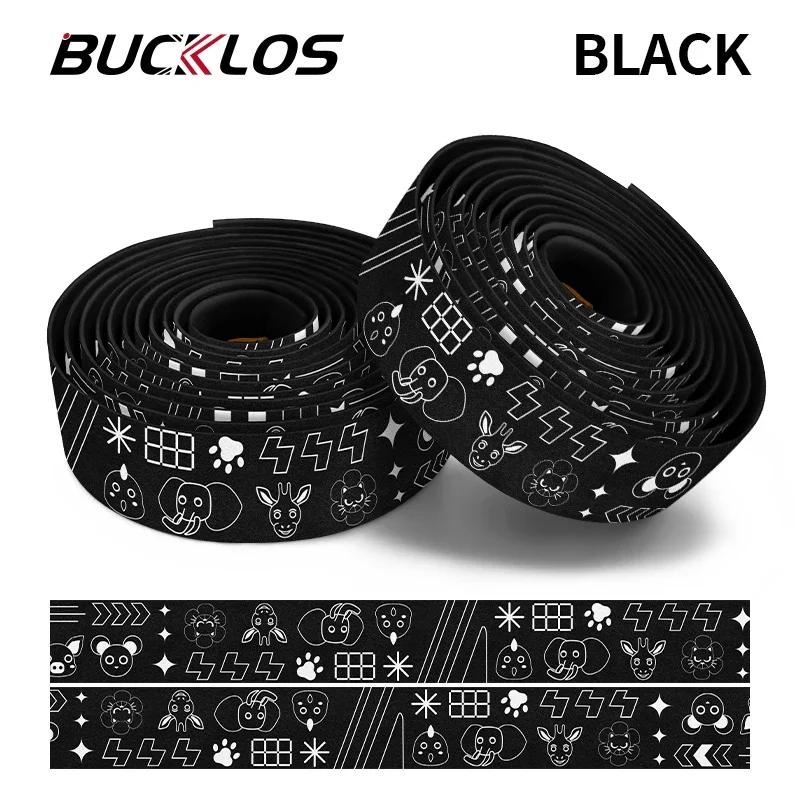 BUCKLOS Road Bike Handlebar Tape Gravel Racing Cycling Handles Wrapper Shock Absorbing Non-slip Cycle Bar Tape Bike Accessories