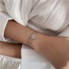 Double Layer Korean Fashion Titanium Steel Friendship Bracelet for Women - Simple, Stylish, and Trendy
