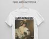Caravaggio – Bacchus Unisex T-Shirt und Kinder-T-Shirt Klassische Kunst | Altes Gemälde | Vintage | Berühmtes Gemälde | Ästhetik der italienischen Renaissance