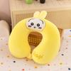 Cartoon U Shaped Neck Pillow Memory Foam Travel Cushion For Car Plane Commuting