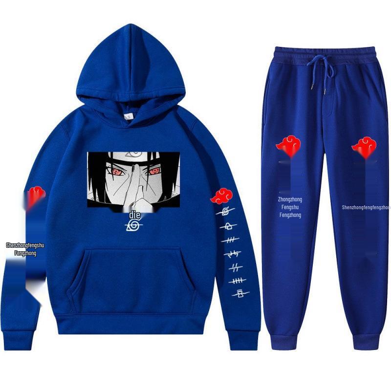 Naruto 2025 Uchiha Itachi Hoodie & Pants Set for Men & Women