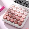 Retro Typewriter Calculator Vintage Gradient Color Mechanical Calculator with Lcd Display for Home Office Cute 12 for Office