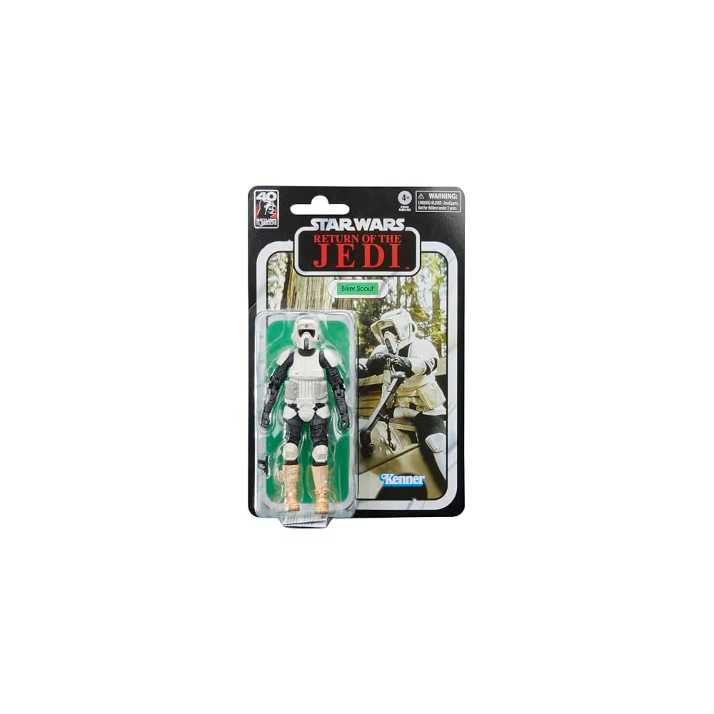 Hasbro Star Wars Black Series Biker Scout 6 Inch Action Figure Episode 6 Return of the Jedi 40th Anniversary