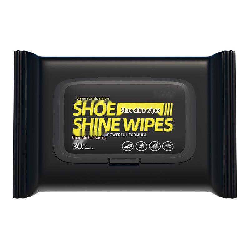 Shoe Cleaning & Polishing Wipes for Stain & Yellowing Removal - Travel-Friendly & Disposable for White Shoes