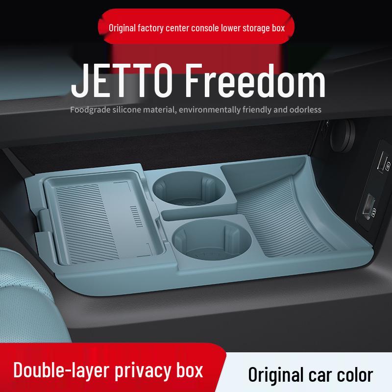 Jetour Traveler 2024 Center Console Storage Box: Car Interior Armrest Organizer