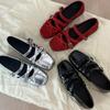 New Flat Ballet Shoes for Women's Retro Single-shoe Style