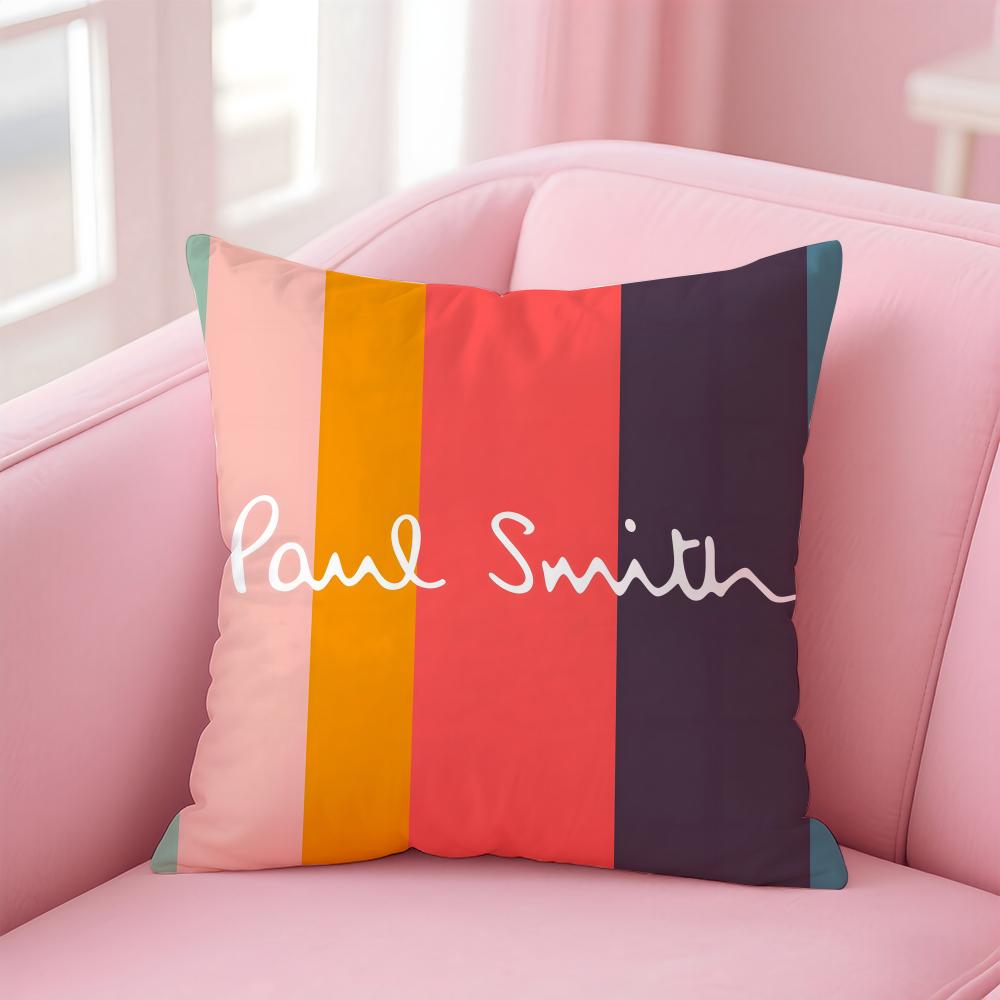 Art P-Paul S-Smith Cushion Cover Comfortable Reversible Pillow Cover Ideal for Car Sofa Bedroom & Beyond