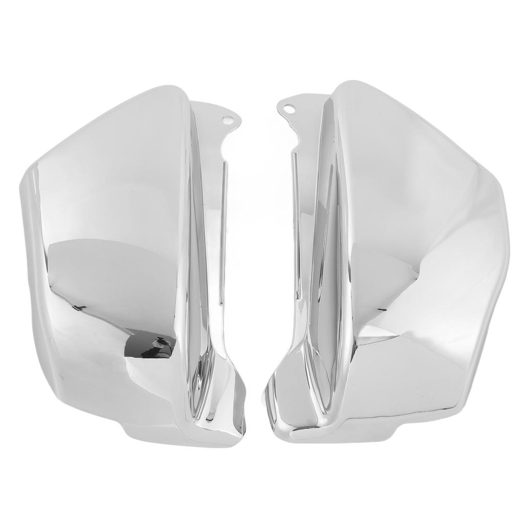 2pcs Motorcycle Side Battery Fairing Cover Left Right ABS Wearproof Replacement for Magna VF750 VF750C 1994‑2004Chrome