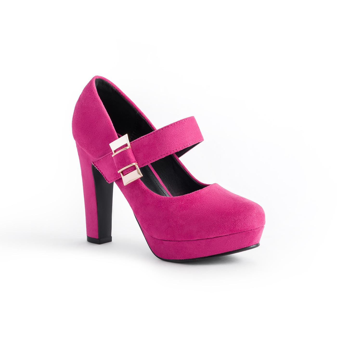 

Women Designer Platform Mary Jane Shoes Luxury Shoes Fashion Thick Heel Sandals Ladies Elegant Dress Pumps Shoes Chunky Footwear US9 рожевий червоний колір