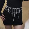 Fashion Metal Waist Chains Dress Accessories Advanced Hip Chain Versatile Elegant Belly Chain Waistband for Women