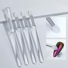 Manicure Tools Nail Arts Silicone Applicator Stick Nail Brush Tool Manicure Painting Brush