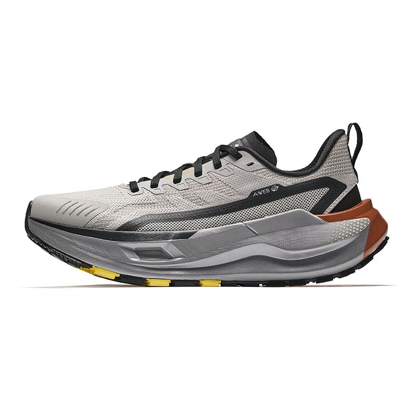 

Anta Kunlun Comfortable Fashion Versatile Shock Absorbing Wear Resistant Rebound Low Top Outdoor Functional Shoes Men Shoes Gray Black 112525590-2 44