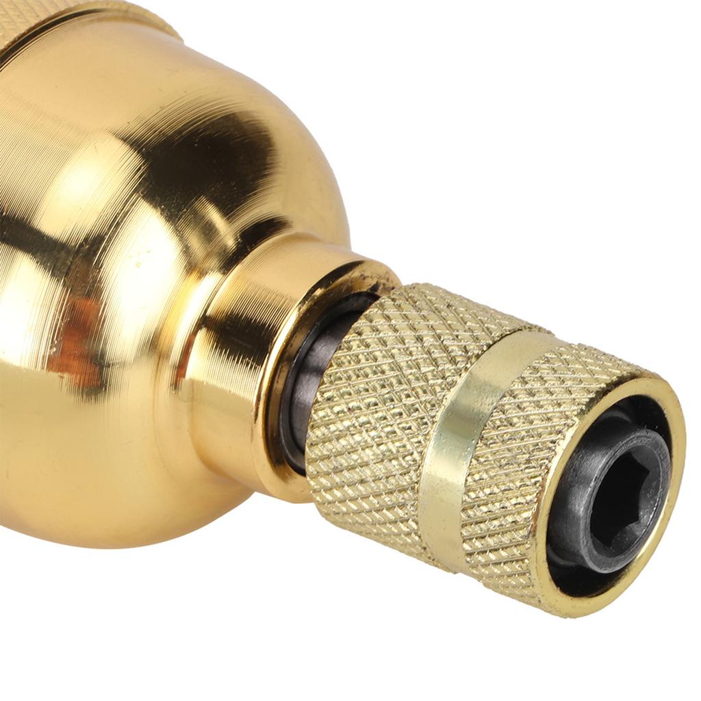 Instrument de șurubelniță pneumatică cu mâna dreaptă de 14" Șurubelniță reversibilă cu mandră de 14" 10500rpm