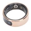 Smart Ring with Display Screen Sleep Tracker Ring Water Proof Fitness Ring Gesture Control Step Counting Gold ID 18.2mm