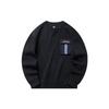 Anta Sweatshirts Unisex Black Crew Neck Moderate Regular 152218710-2