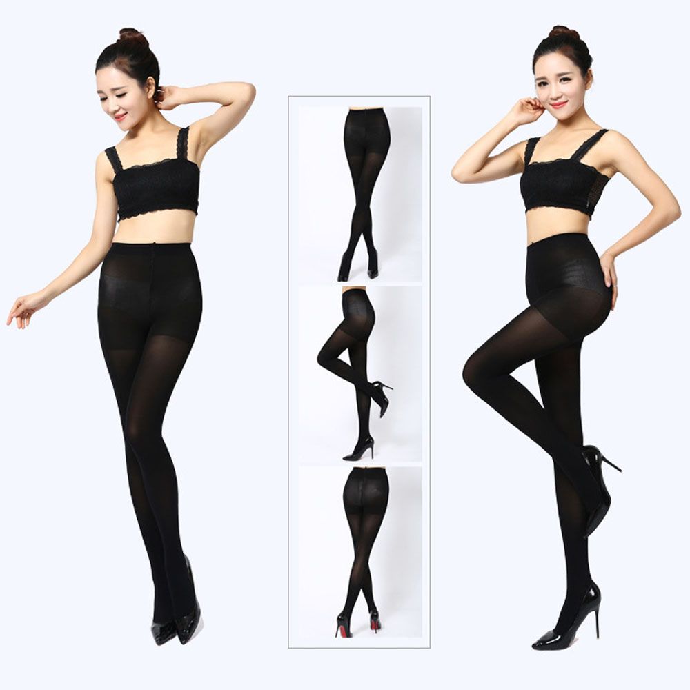 Sexy Thick Socks 150D Opaque Women Pantyhose Stockings Footed Tights
