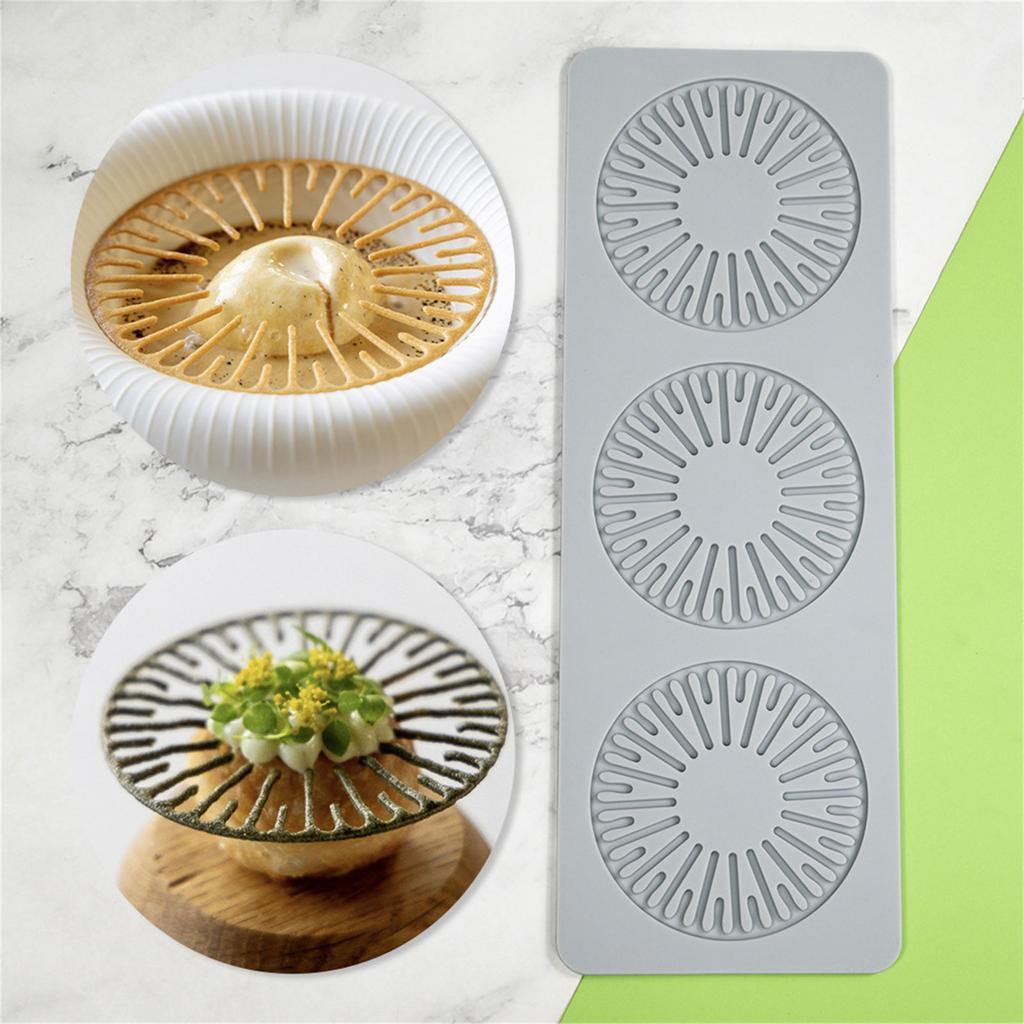 Versatile Silicone Lace Mat Silicone Fondant Cake Molds DIY Chocolate Moulds Baking Tools Silicone Material for Dessert