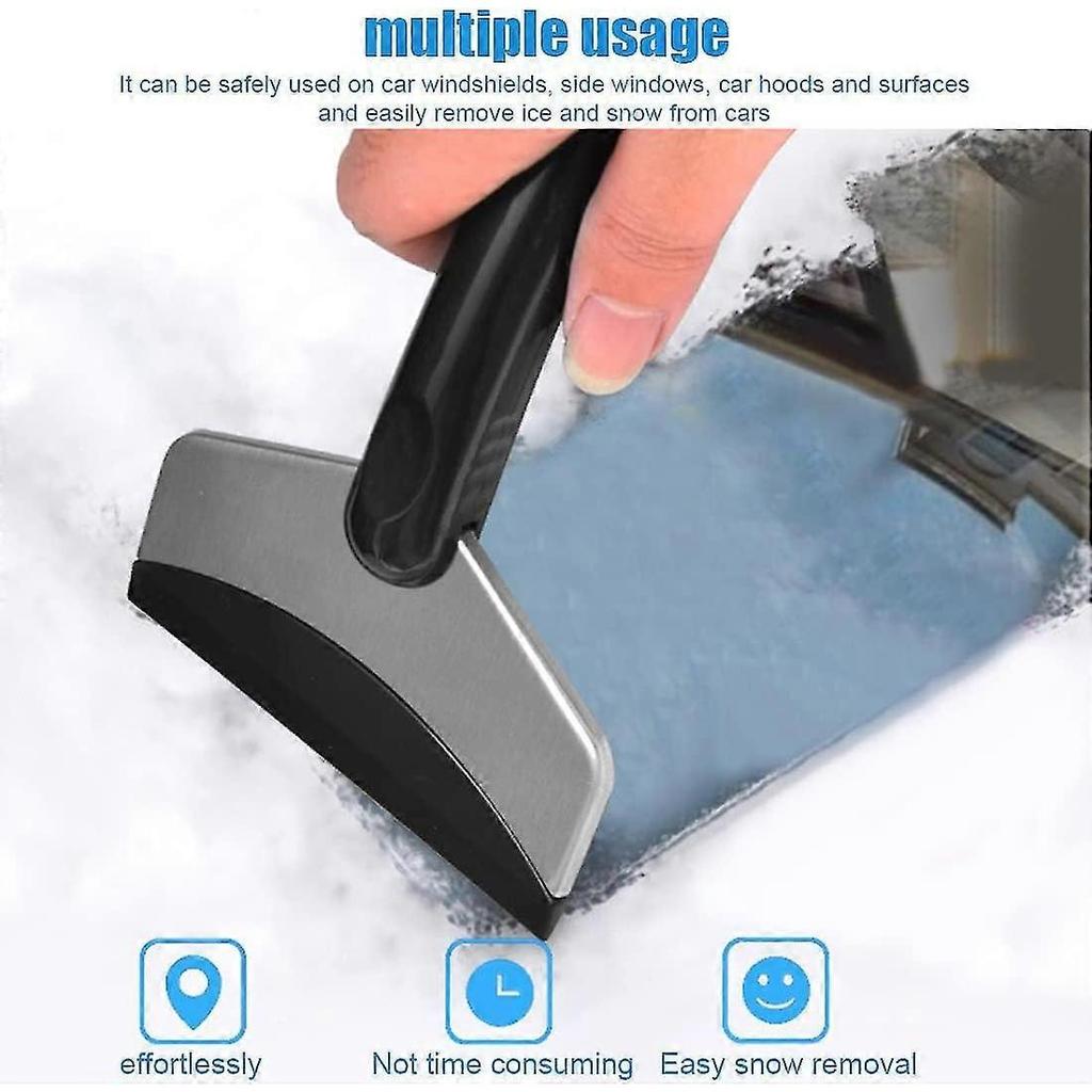 4 Pieces Ice Scratch For Car, Scraper For Windows And Snow, 11cm - DD
