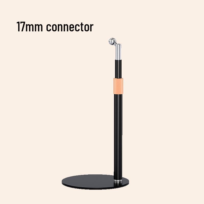 Portable Multifunctional Phone Stand for Live Streaming and Photography with Retractable Holder and Metal Base
