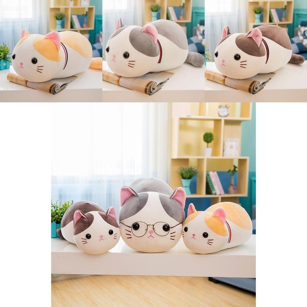 Soft Plush Toy 35/50cm Adorable Lovely Cat Giant Stuffed Animal Doll Pillow Gift