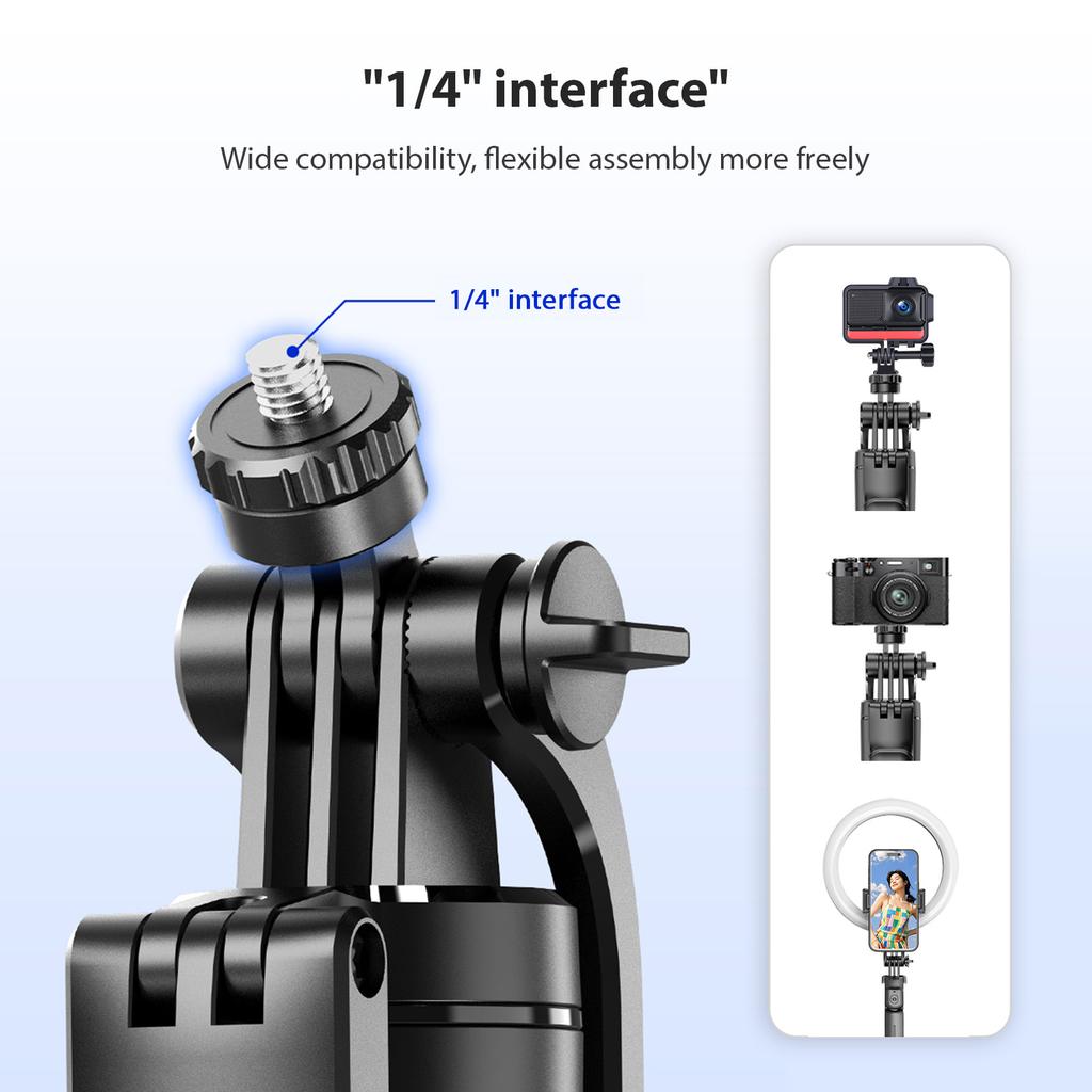 Extendable Selfie Stick Tripod with Remote Shutter 67 Inch  Phone Tripod Stand for  Live Streaming Group Photo