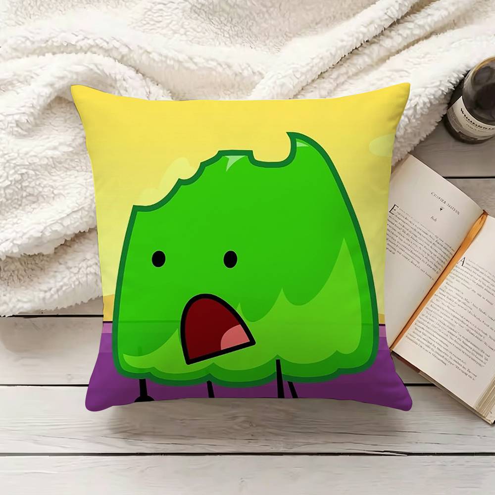BBattle for Dream IIsland BFDI Pillow Case Living Room Sofa Cushion Cover Suitable For Home Bedroom Room Decoration