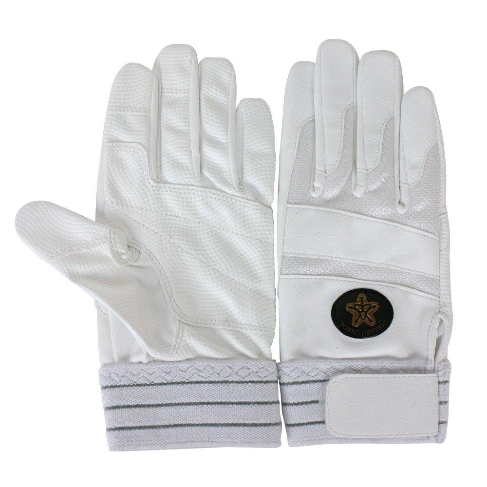 

[TONBOREX] Tonborex Rescue Gloves for Firefighters, Synthetic Leather Gloves, White, E-843WD, SS Size
