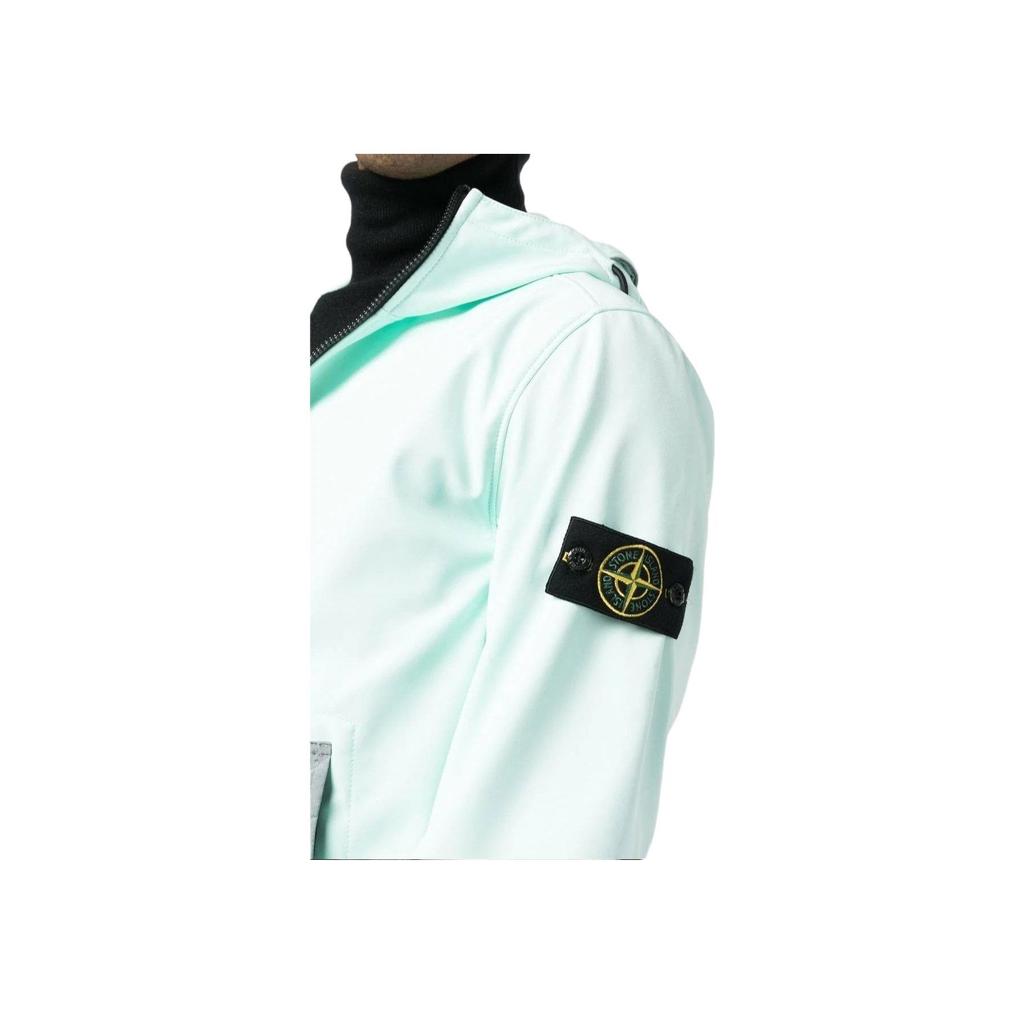 STONE ISLAND Light Outerwear Aqua Men Outerwear Blue 7715Q0122-V0044