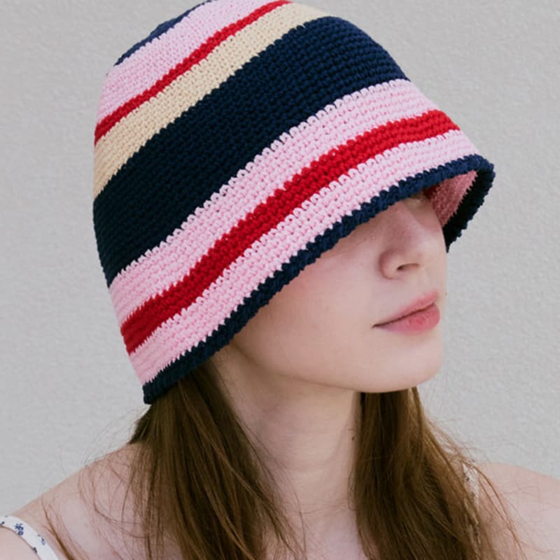 

Slowslowly No.229 / Cotton Candy Bucket Hat _ Pink pink