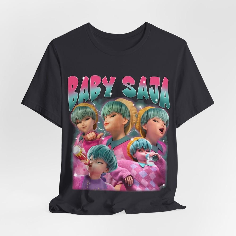 BABY Saja Graphic T-Shirt Tee Tops, Super Fan Shirt, Unisex Jersey Short Sleeve T-Shirt Tee Tops - Fun