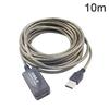 5/10/15/20m USB 2.0 Active Extension Repeater Cable Signal Booster Extended Cord