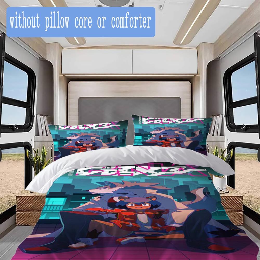 BNA Pattern Bedding,Quilt Set Quilt Cover Pillowcase Home Birthday Gift (1*duvet Cover+2*pillowcase,without core)ZSJT0917023