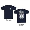 Jesus The Way The Truth The Life Christian Cross Religious Bible Unisexs Tshirt