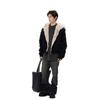 American Retro Fur Collar Jacket Men's Niche Trendy Jacket Cotton Clothes