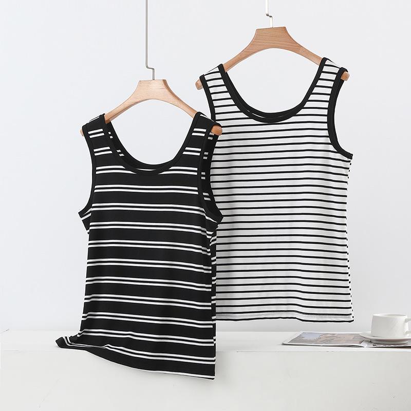 Women's Plus Size U-Neck Spaghetti Strap Tank Top - Sleeveless Slimming Base Layer for Spring/Summer