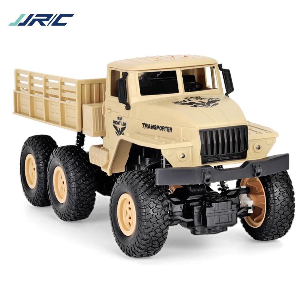 

Jjrc Q68 Q69 1/18 2.4G Радиоуправляемый Тяжелый Грузовик 4-канальный Внедорожник со Светом 6WD Коллекторный Мотор Полноприводный Машина для Преодоления Препятствий RTR Модель Детские Игрушки Мальчики
