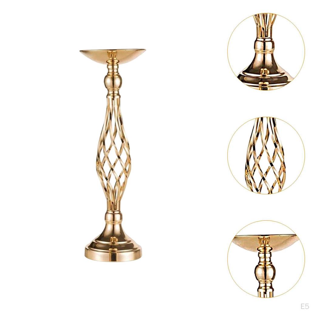 Stojak na kwiaty ślubne Uchwyt na kompozycje kwiatowe Dekoracyjny ekspozytor na elementy centralne