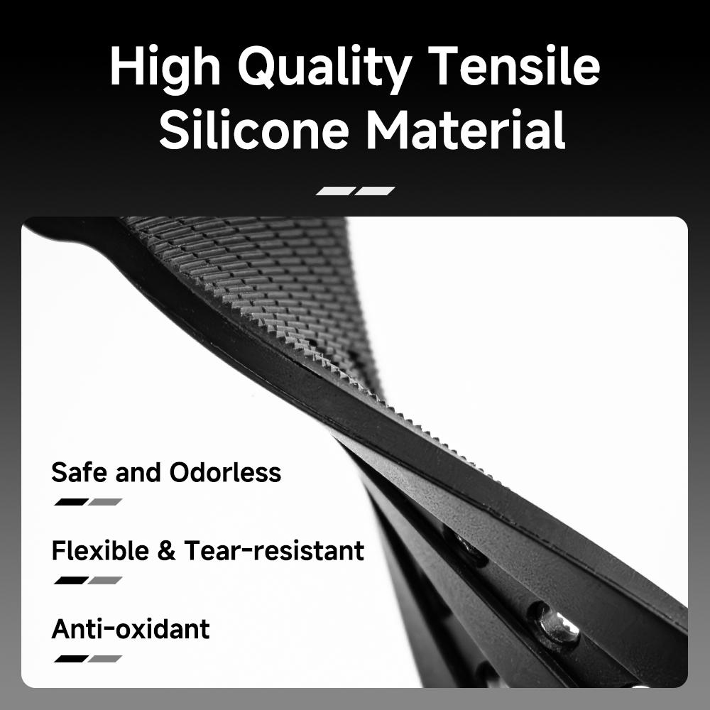 Silicone Sports Strap For Apple Watch Ultra 2/3 49mm Series 11 46mm 10 9 8 7 45mm Rubber Band for IWatch 6 5 4 Se 44mm 42mm Bracelet