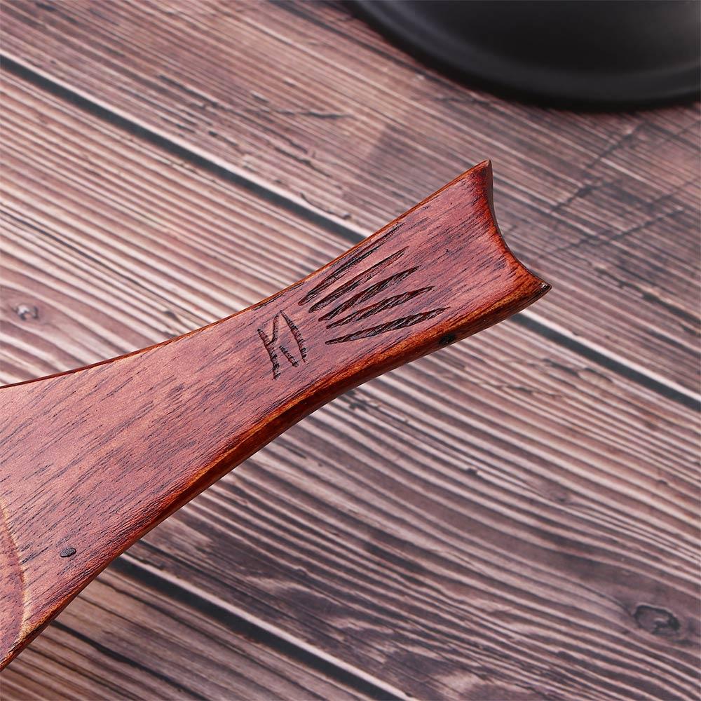 Tableware Easy To Clean Natural Eco-friendly Wooden Spatula Serving Spoons Rice Paddle Rice Scooper