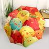 1pc Fruits Characters Automatic Folding Umbrella, 8-Rib Sturdy Canopy, Portable Travel Umbrella for Outdoor Use,133