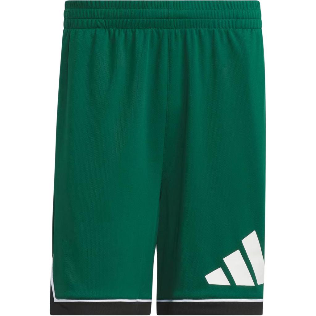 Adidas Basketball Moisture Wicking Fashion Soft Sports Shorts Men Shorts Dark-Green JN4726
