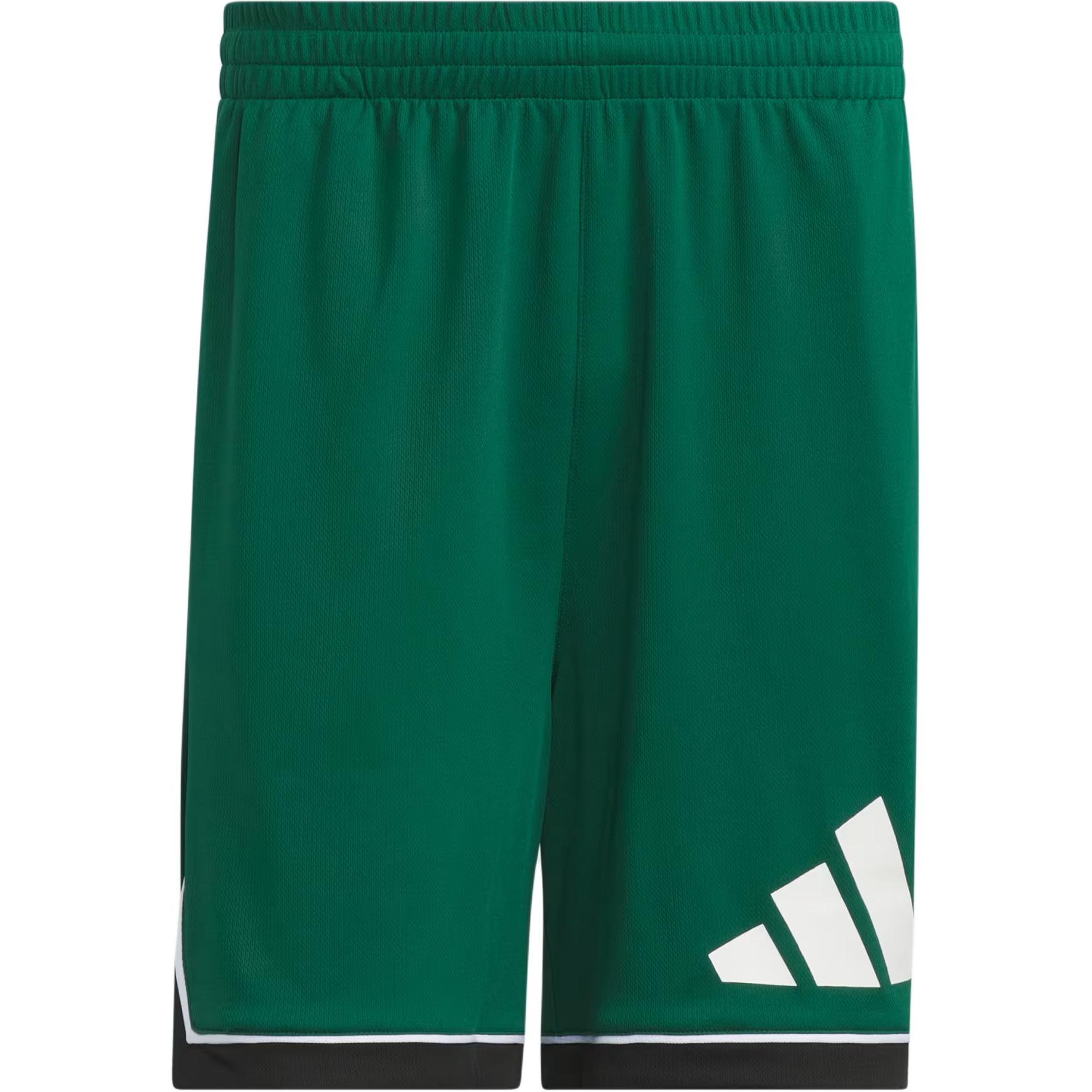 

Adidas Basketball Moisture Wicking Fashion Soft Sports Shorts Men Shorts Dark-Green JN4726 L