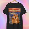 Funny Cat Scream T Shirt | Cat Meme