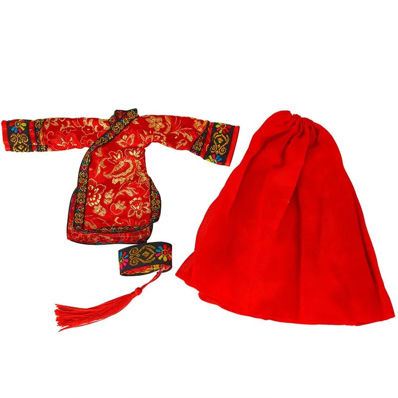 1/6 Blythe Doll Acssories Dress Up 30cm Doll Ancient Costume Skirt Chinese Style Clothes Only Clothes