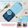 1700 ML Lunch Box Microwavable Bento Box Leakproof Storage Boxes with 300ml Soup Jar Food Container for Students Adults School
