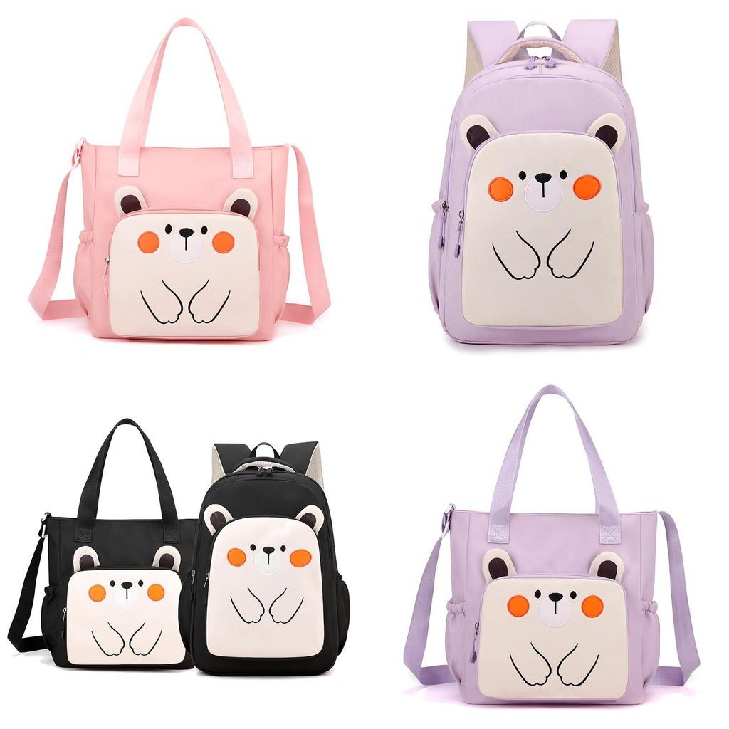 Cute And Fun Cartoon Design Children's Backpack Durable Nylon Bag For School